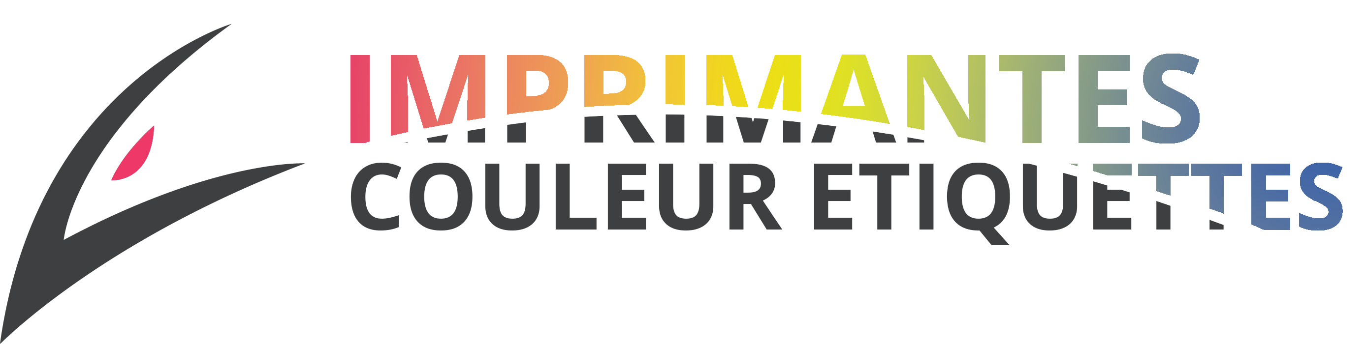 logo imprimantes couleur étiquettes